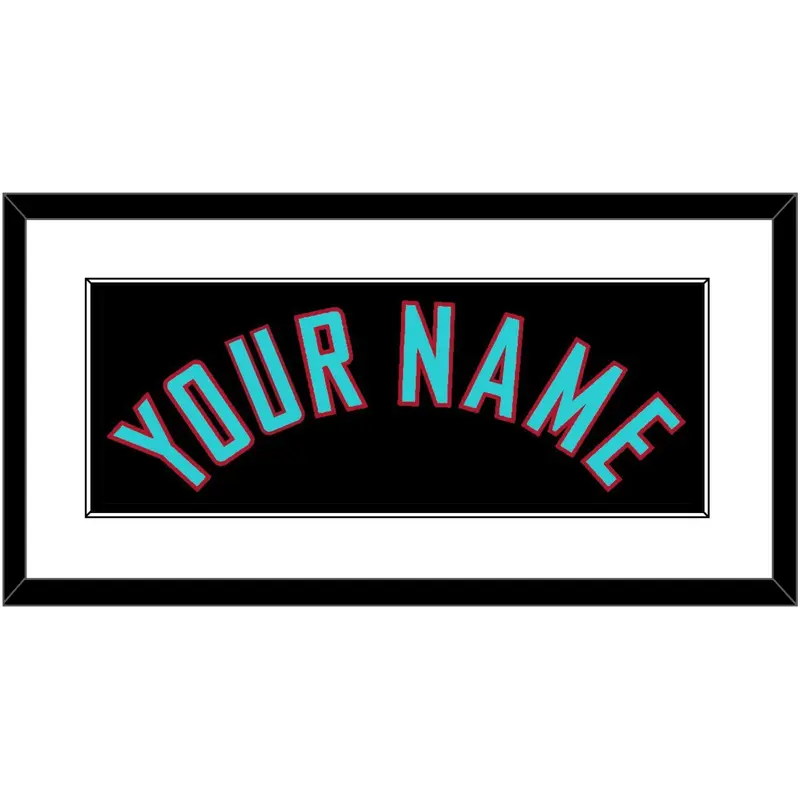 Arizona Name - Alternate Black - Single Mat 1