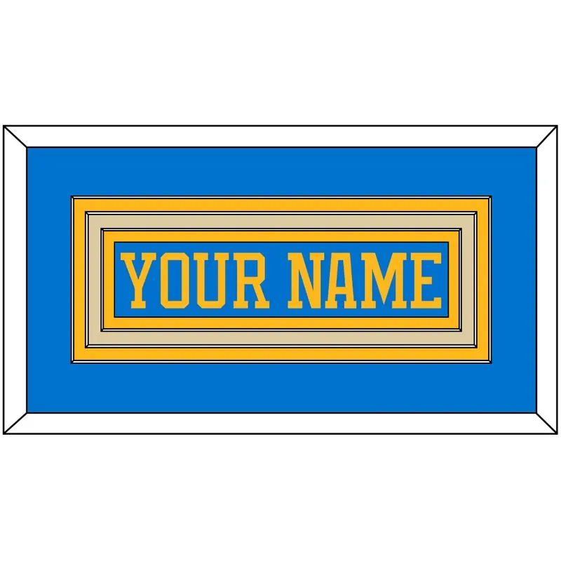 St. Louis Nameplate - Alternate Blue - Triple Mat 2