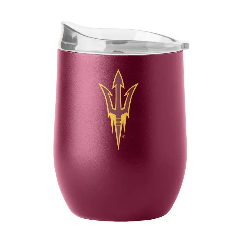 Arizona State 16oz Flipside Powder Coat Curved Beverage