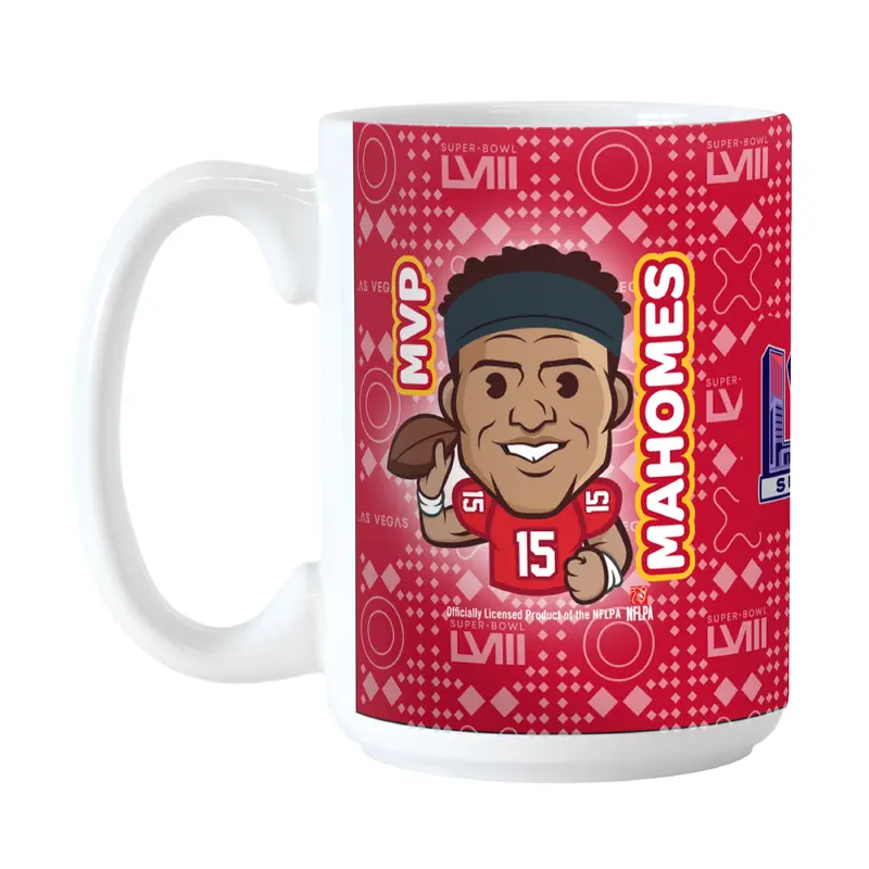 Kansas City Chiefs 15oz SB 58 Champions MVP Sublimated Mug