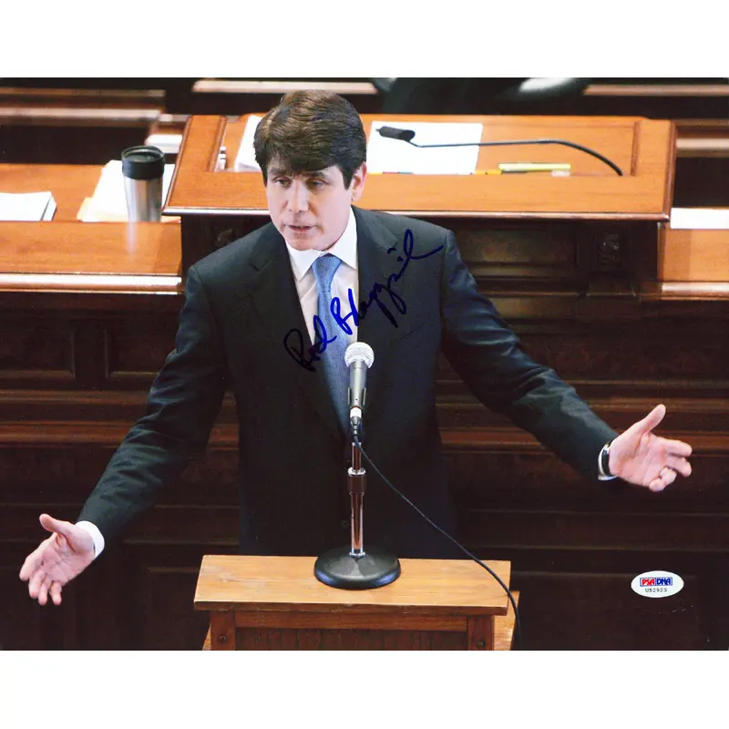Rod Blagojevich Authentic Signed 11x14 Horizontal Photo PSA/DNA #U52923