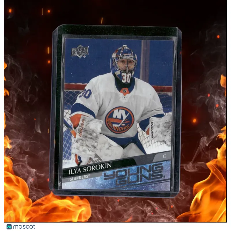 2020-21 Upper Deck Ilya Sorokin Young Guns Rookie #461