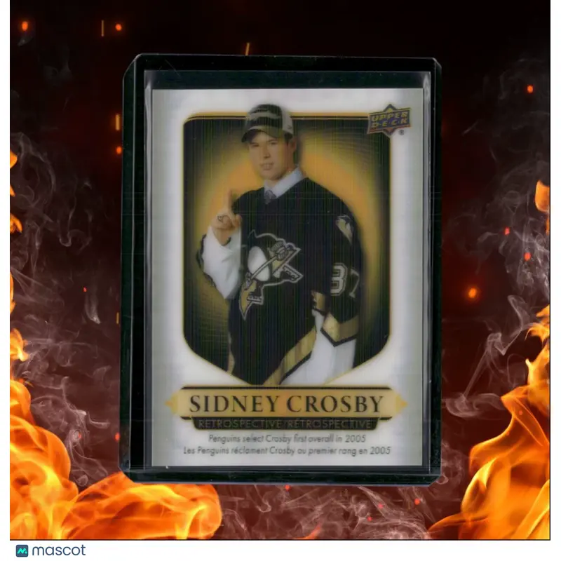 2024-25 Upper Deck Tim Hortons Sidney Crosby Retrospective Lenticular #SC-1