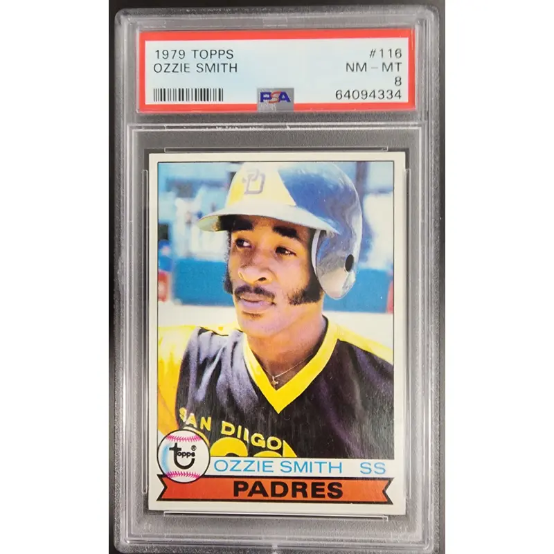 Ozzie Smith 1979 Topps #116 PSA 8 NM-MINT