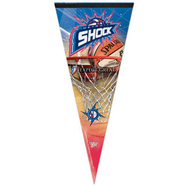 WNBA Detroit Shock Premium Extra-Large Felt Pennant - Wincraft
