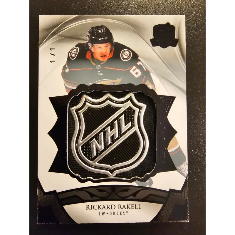 2020-21 Upper Deck The Cup - Black Shield Rickard Rakell #11 1of1