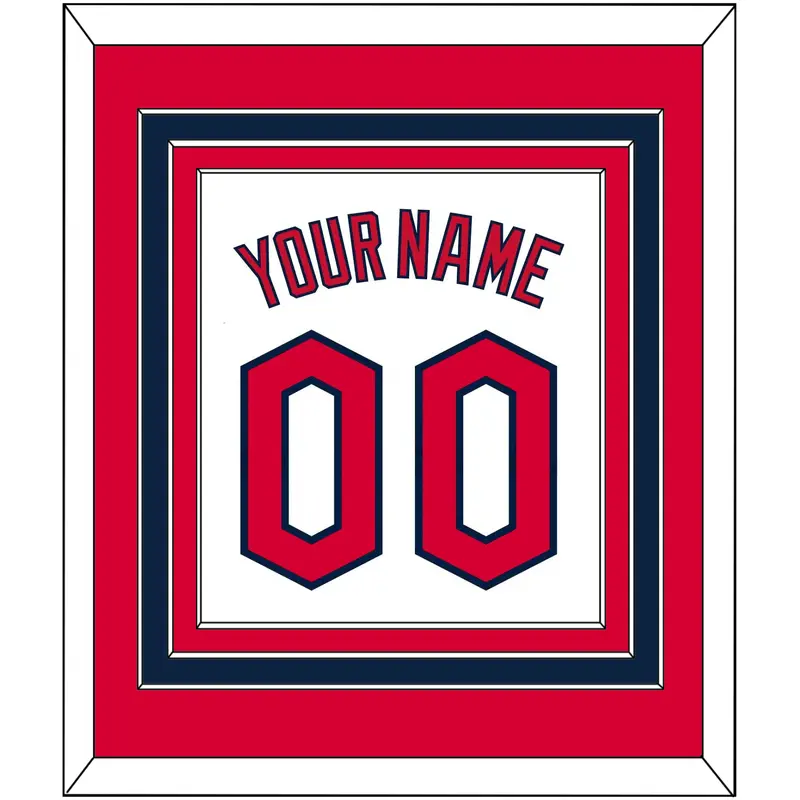 Cleveland Name & Number - Home White - Triple Mat 3