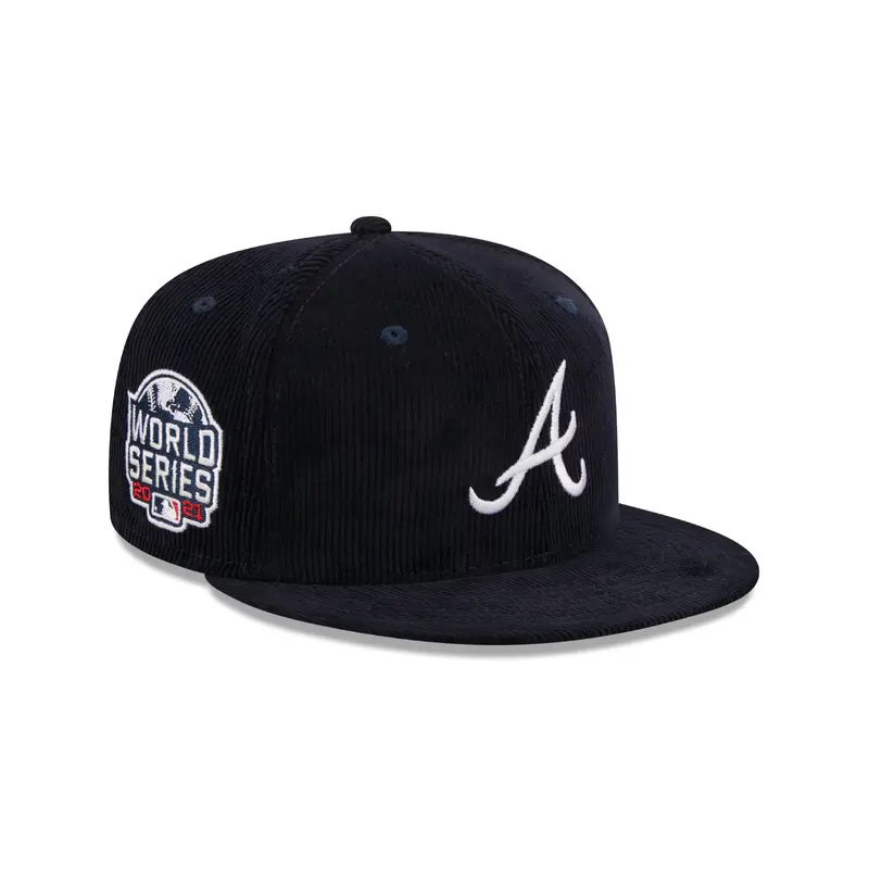 New Era - Atlanta Braves Throwback Cord - Navy