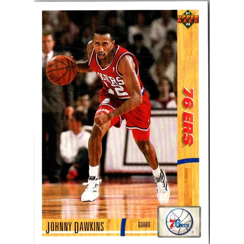 1991 Upper Deck Johnny Dawkins #176