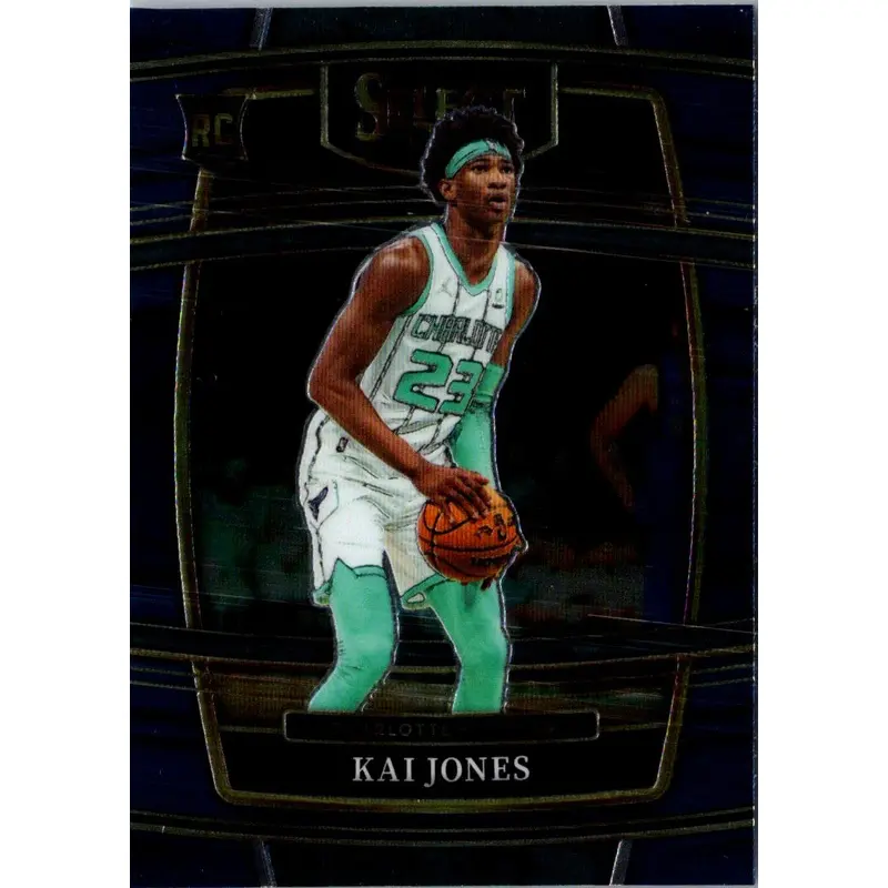 2021 Panini Select Blue Kai Jones #98