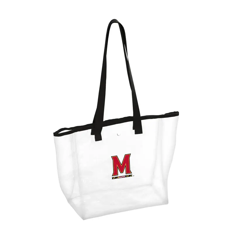 University of Maryland Black Stadium Bag f/ Primary Logo