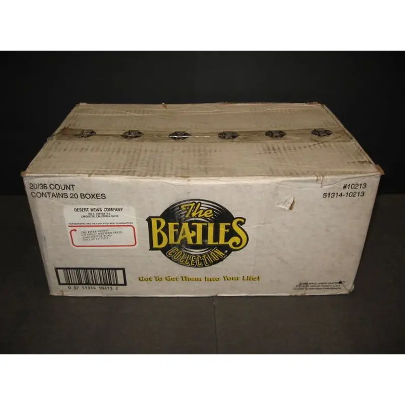 1993 River Group The Beatles Collection Case (20 Box)