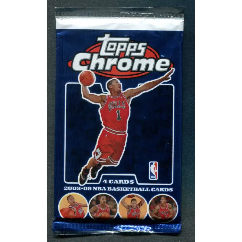 2008/09 Topps Chrome Basketball Unopened Pack (Retail)