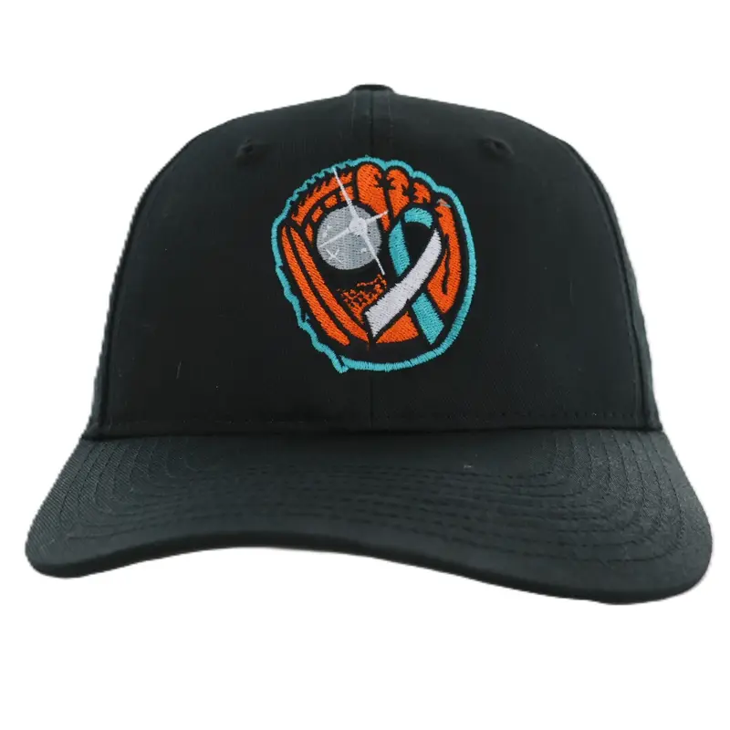 Chesapeake Baysox ADJUSTABLE Mitt Hat BLACK