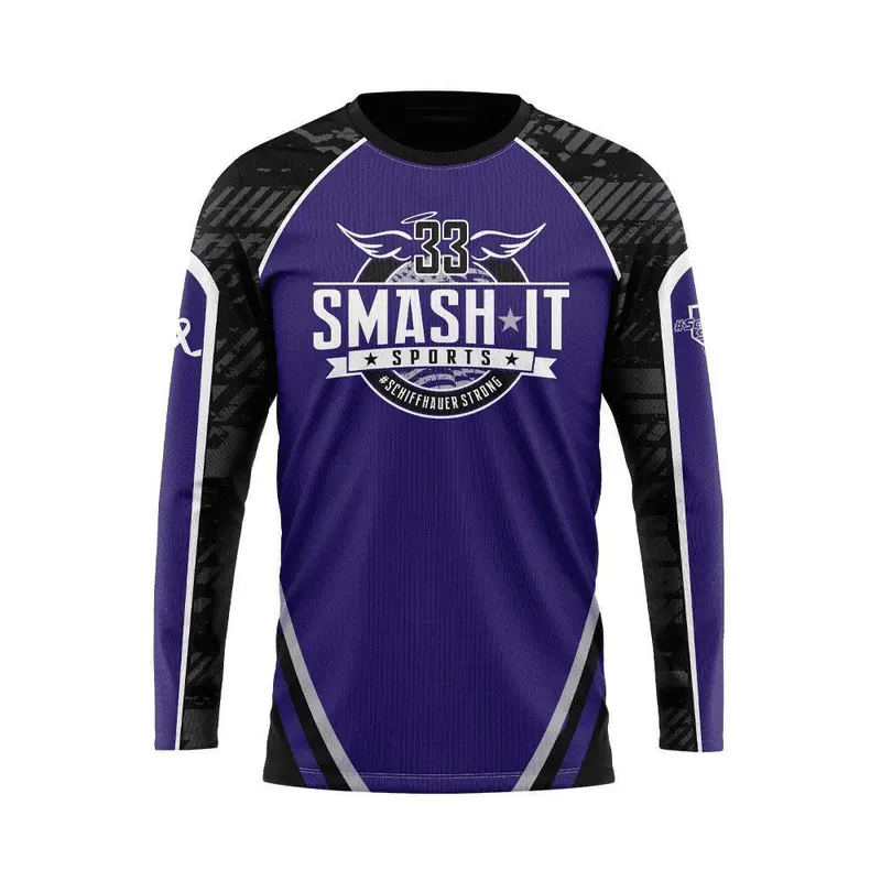 Schiffhauer Strong - Long Sleeve Jersey (Customized Buy-In) - Purple