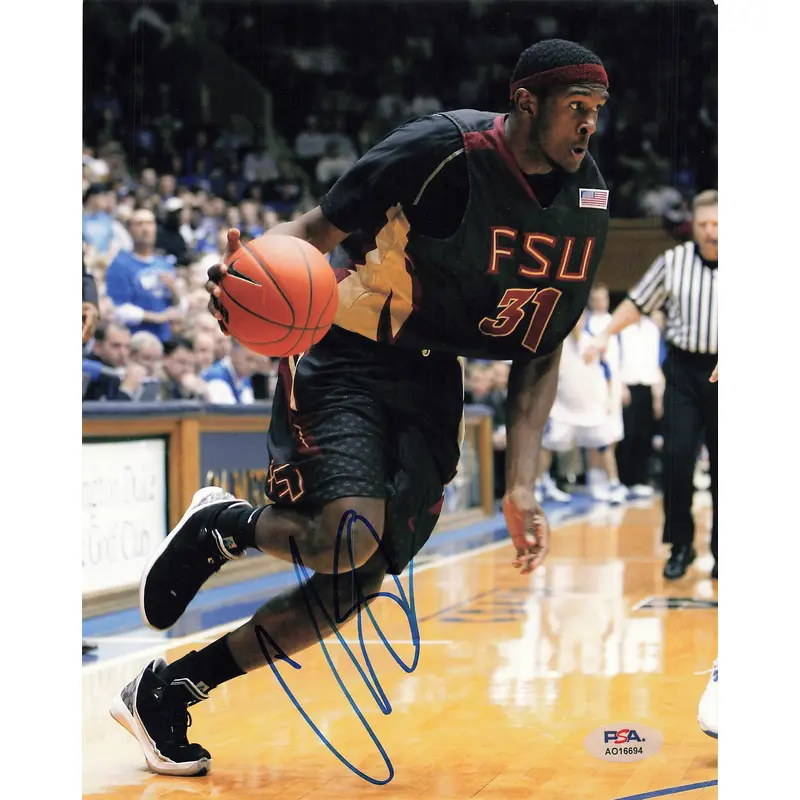 CHRIS SINGLETON signed 8x10 photo PSA/DNA Florida State Autographed