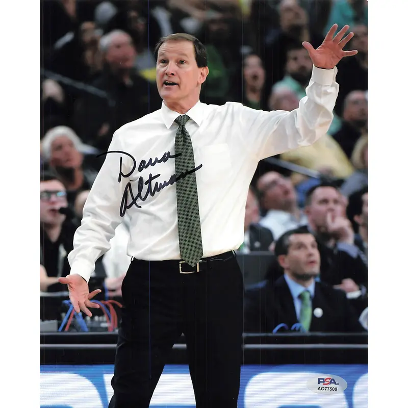 Dana Altman signed 8x10 photo PSA/DNA Oregon Autographed