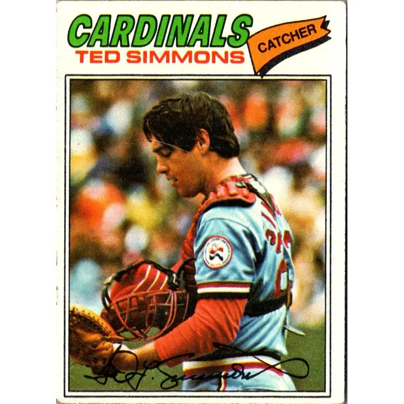 1977 Topps Ted Simmons #470