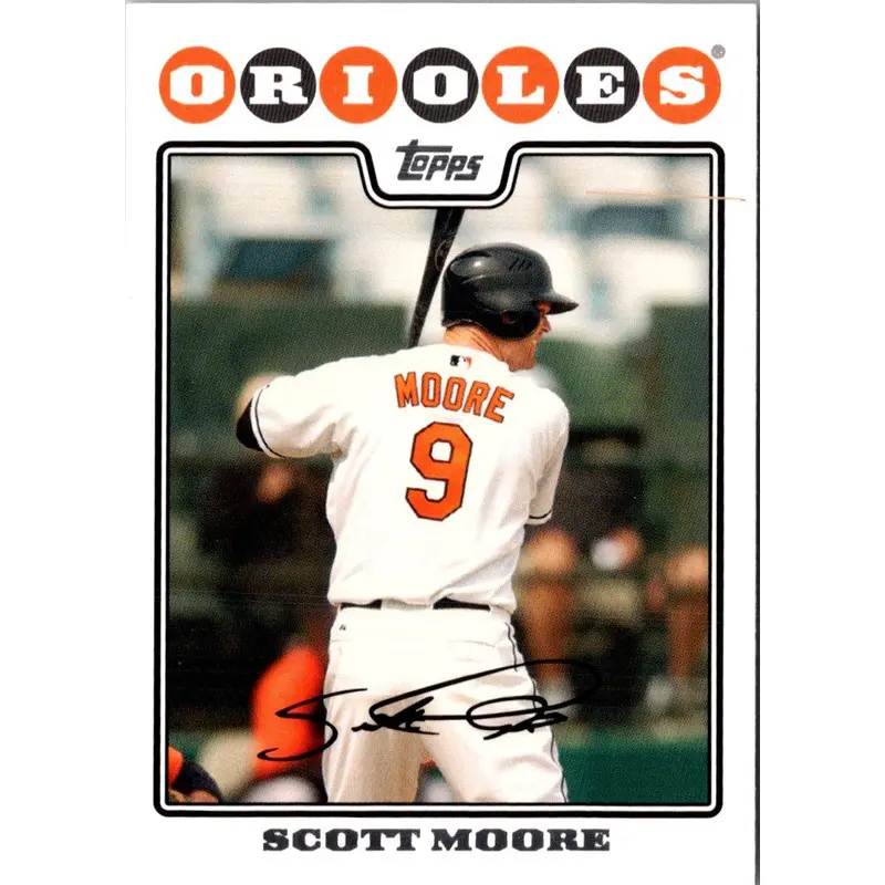 2008 Topps Scott Moore #537