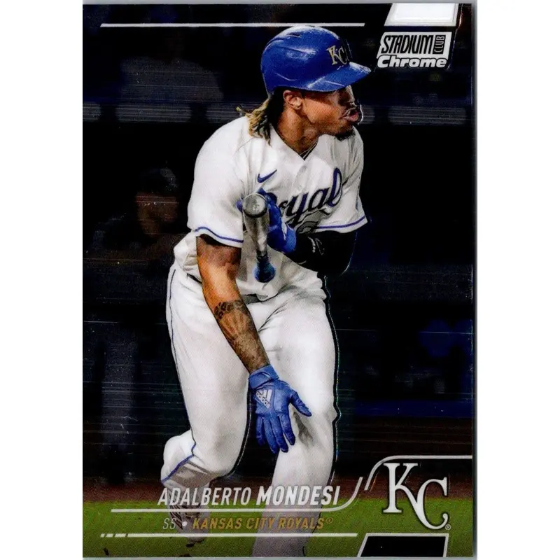 2022 Stadium Club Chrome Refractor Adalberto Mondesi #142