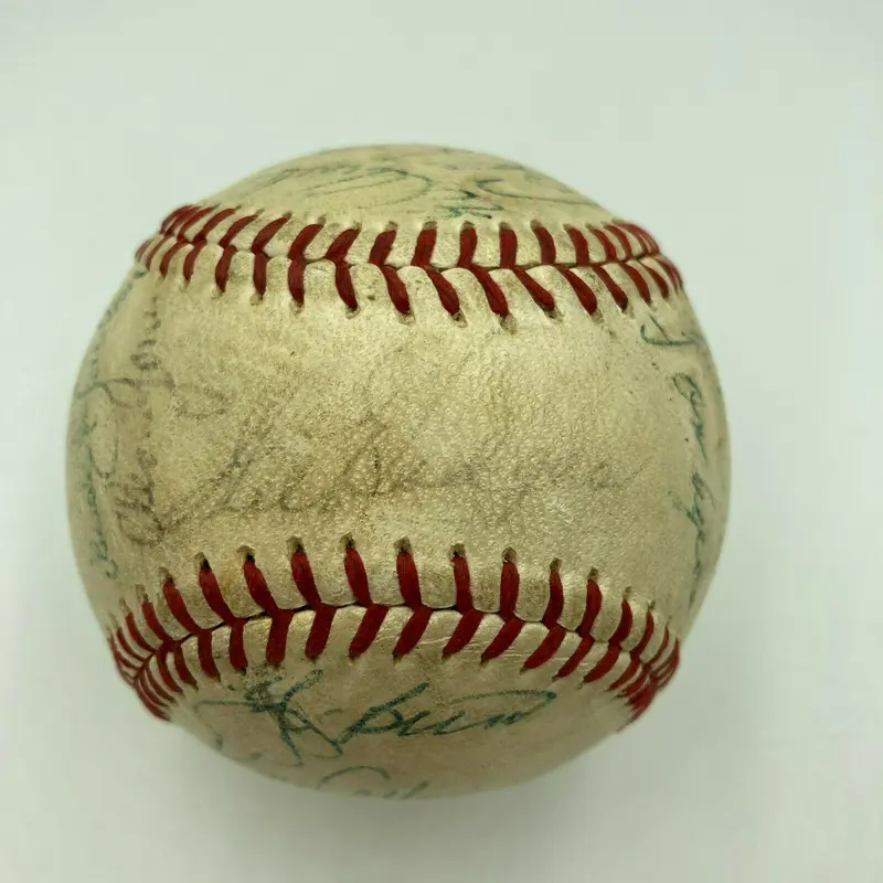 Gil Hodges 1970 New York Mets Team Signed National League Baseball JSA COA