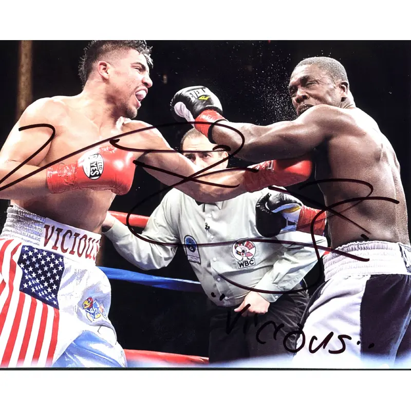 Victor Ortiz "Vicious" Authentic Signed 8X10 Photo Autographed BAS #B13146