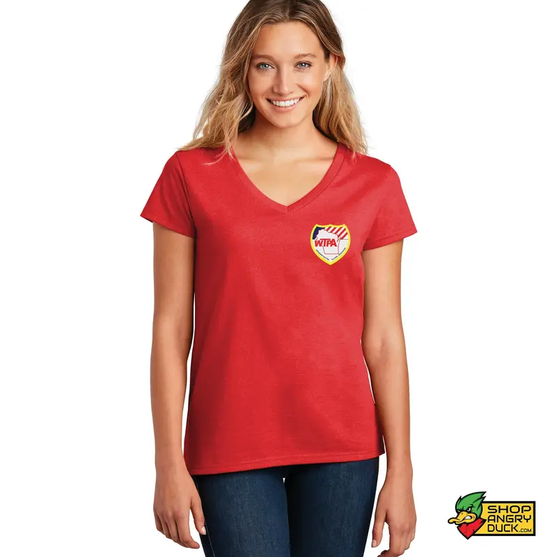 WTPA 2024 Champions - Tractor Ladies V-Neck T-Shirt