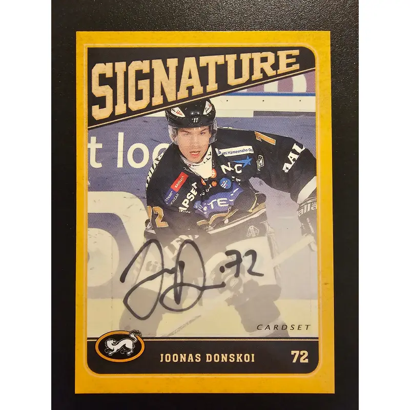 2013-14 Cardset Signature - Joonas Donskoi /128