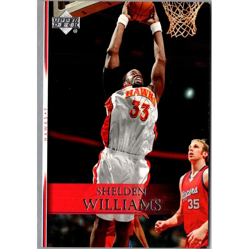 2007 Upper Deck Shelden Williams #147
