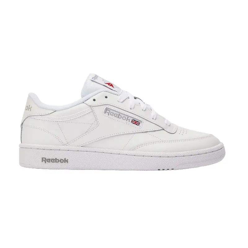 REEBOK MENS SHOE CLUB C 85  WHITE, AR0455