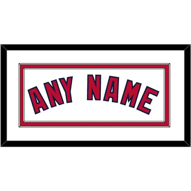 Washington Name - Home White - Double Mat 1