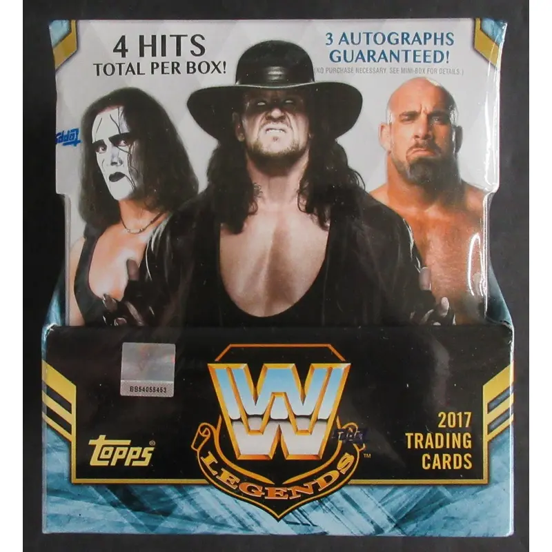 2017 Topps WWE Wrestling Legends Box (Hobby) (2/6/5)