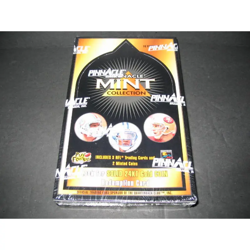 1996 Pinnacle Mint Collection Football Box (Hobby)