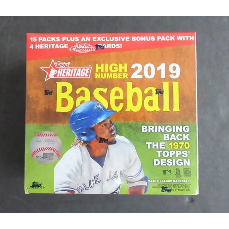 2019 Topps Heritage Baseball High Number Mega Box (15/9 and 1/4)