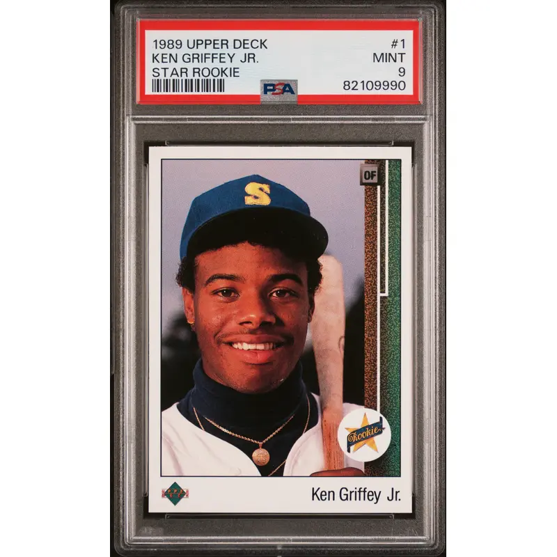 Ken Griffey Jr. 1989 Upper Deck #1 PSA 9 Mint 9990