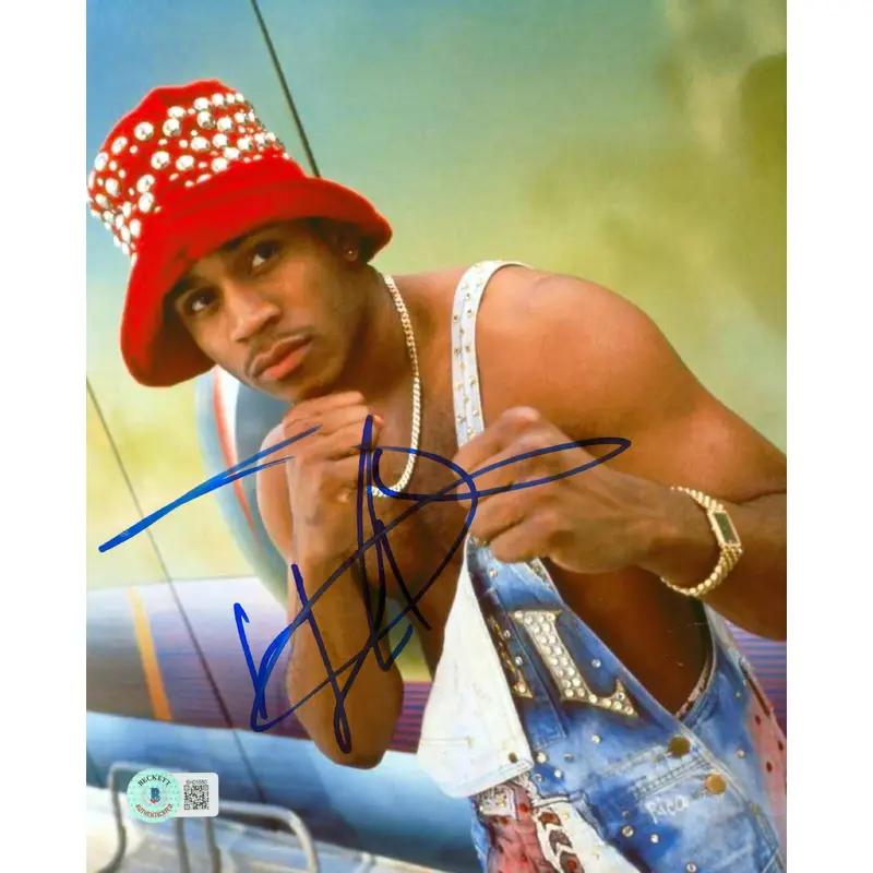 L.L. Cool J Rapper Authentic Signed 8x10 Photo Autographed BAS #BH01680