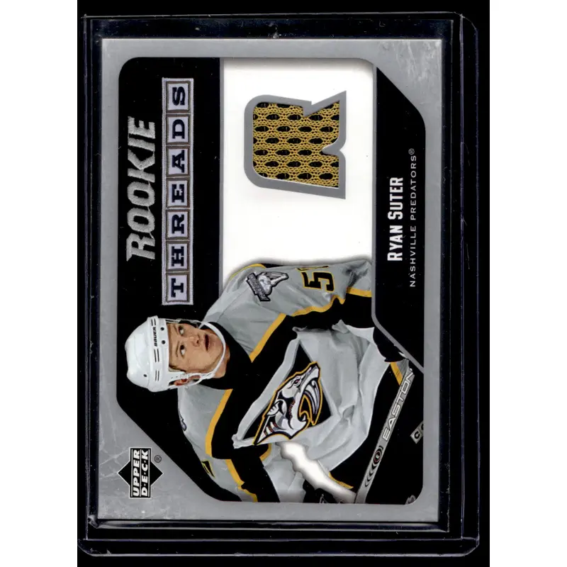 2005-06 Upper Deck - Rookie Threads - Ryan Suter #RT-RS RY