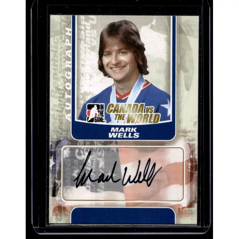 2011-12 In the Game Canada VS the World - Autographs - Mark Wells #A-MW