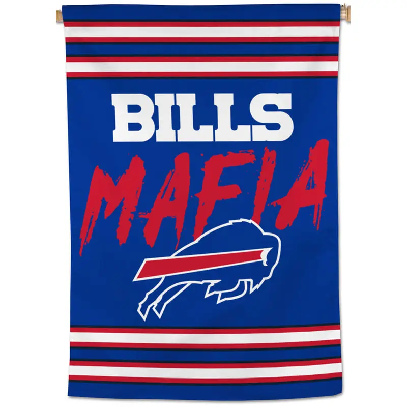 Buffalo Bills Official BILLS MAFIA Style 28x40 NFL Team Wall BANNER - Wincraft