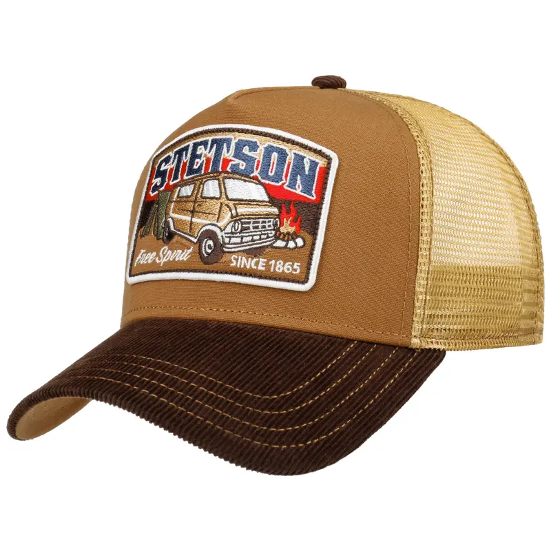 Camper Trucker Cap - Brown
