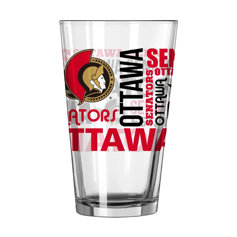 Ottawa Senators 16oz Spirit Pint Glass