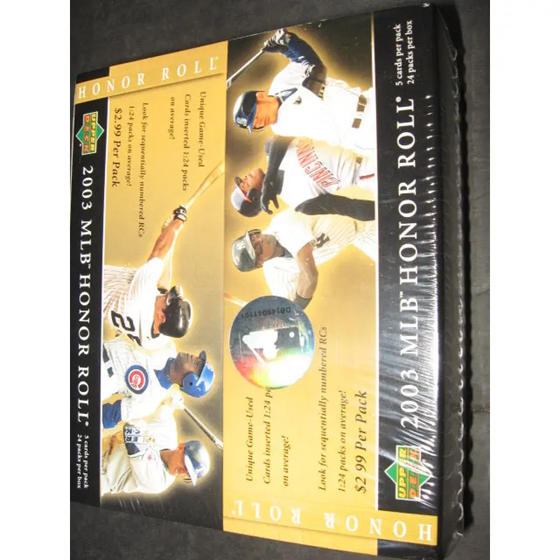 2003 Upper Deck Honor Roll Baseball Box (Retail)