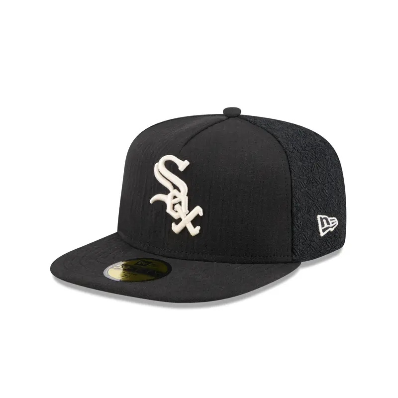 New Era - 59FIFTY Fitted A-Frame Cap - Chicago White Sox - 59FIFTY DAY - Black