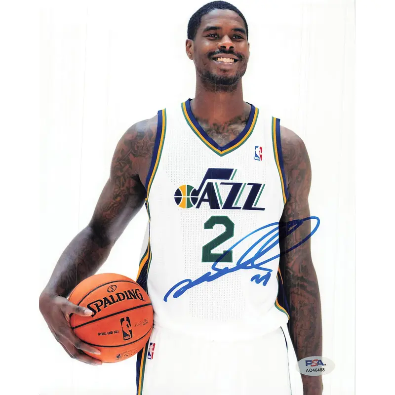 Marvin Williams Signed 8x10 photo PSA/DNA Autographed Basketball Utah Jazz