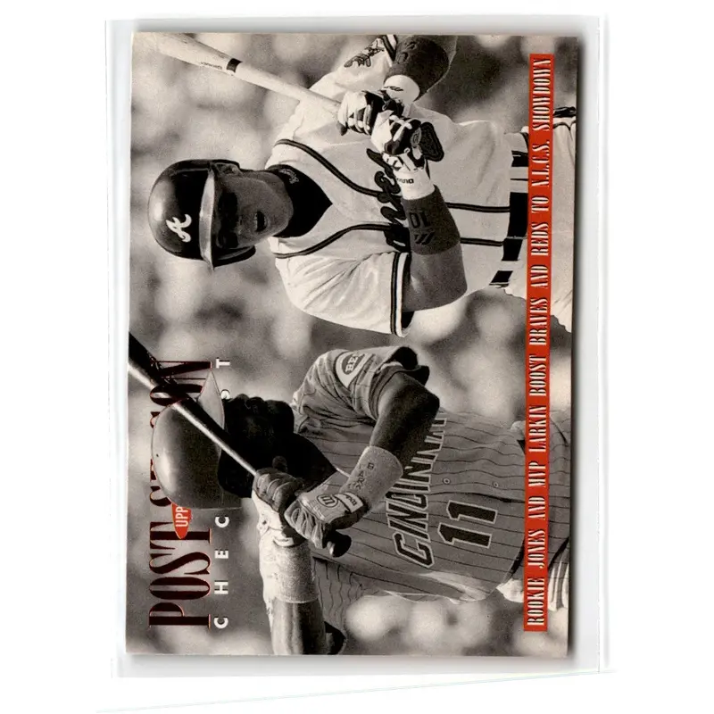 1996 Upper Deck Chipper Jones/Barry Larkin #219