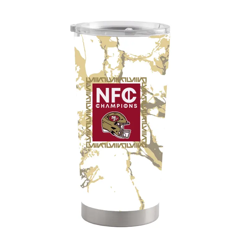 San Francisco 49ers 20oz Conference Champs Stainless Tumbler