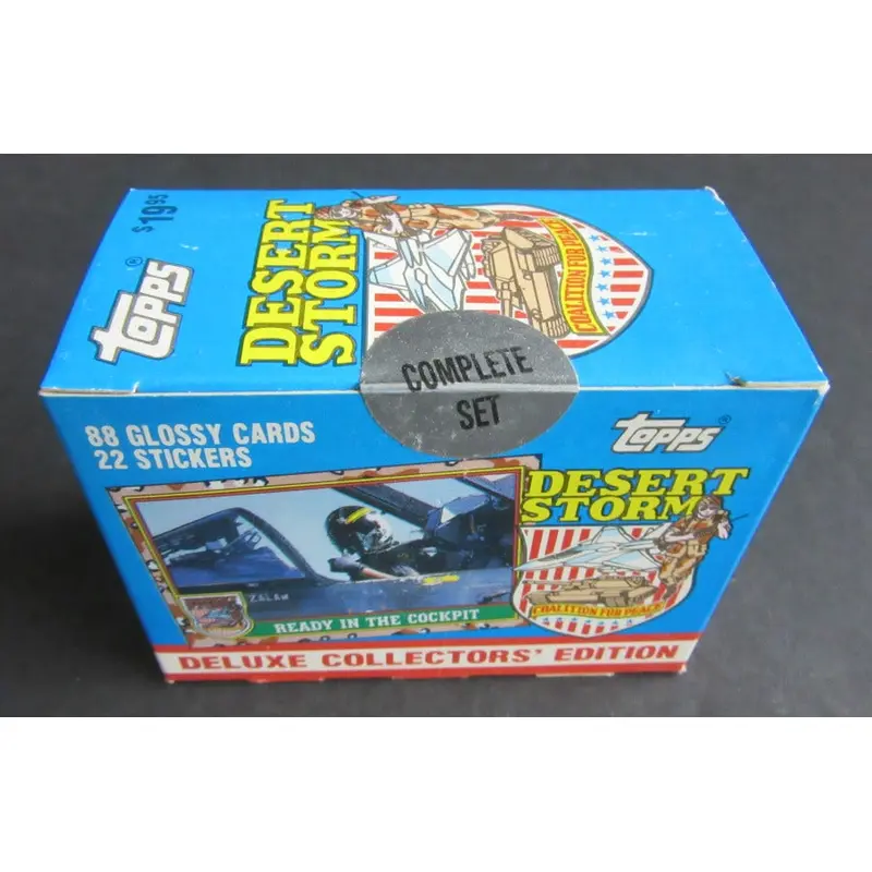 1991 Topps Desert Storm Trading Cards Factory Set