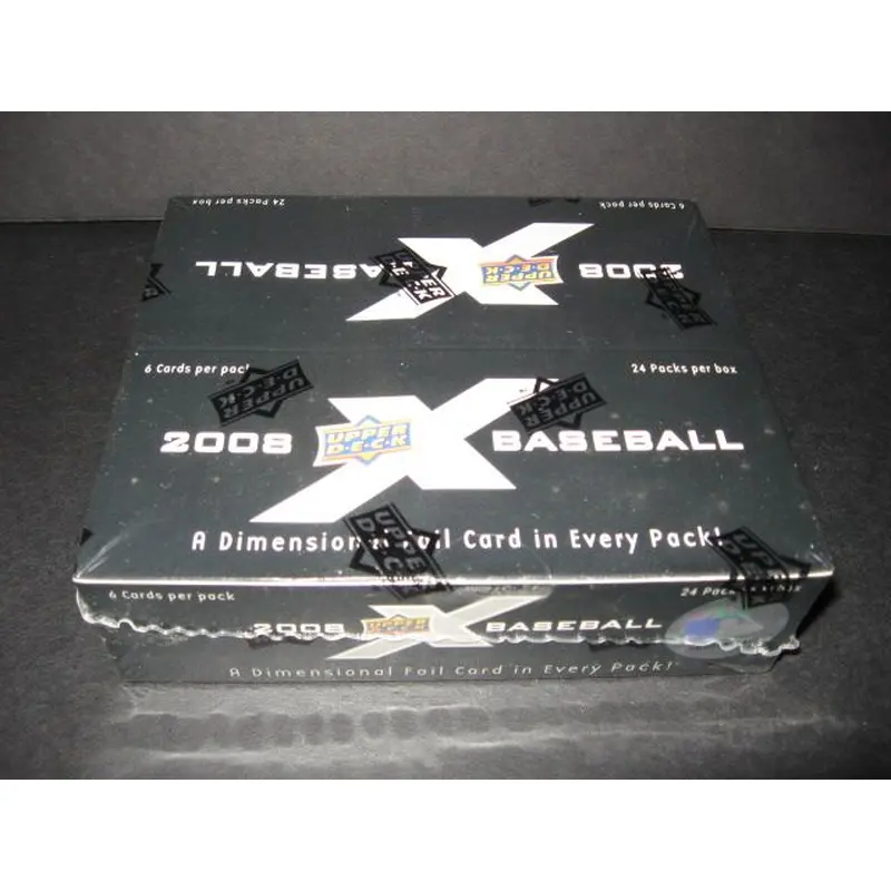 2008 Upper Deck X UDX Baseball Box (Retail)