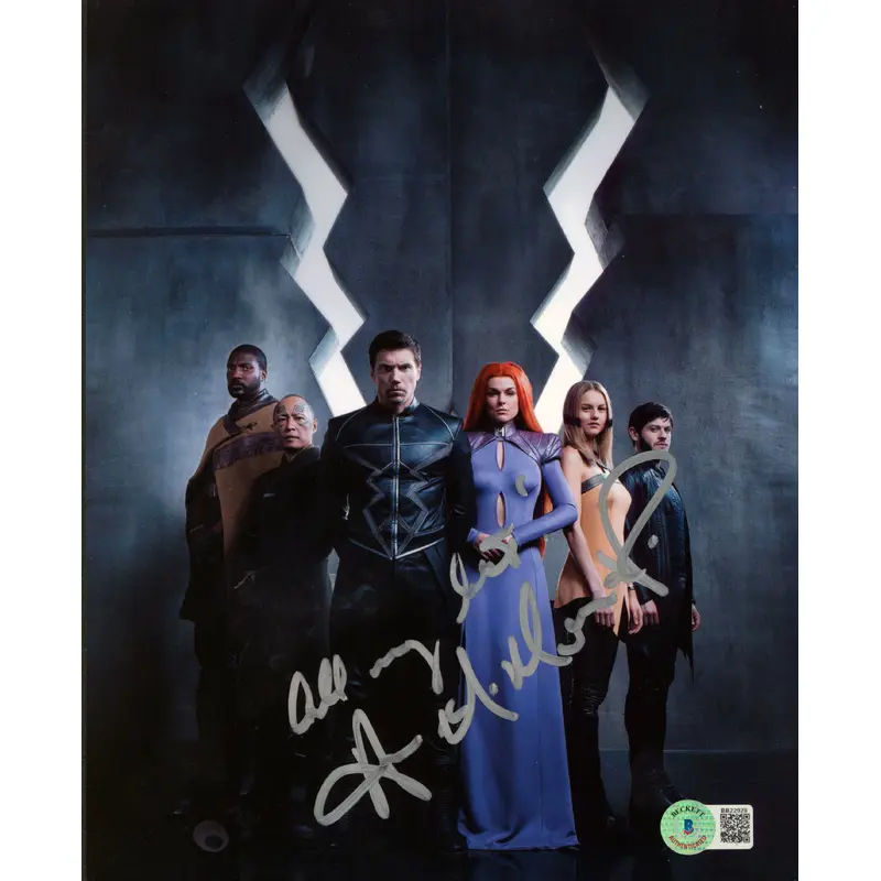 Anson Mount Marvel's Inhumans "All My Best" Signed 8x10 Photo BAS #BB22928