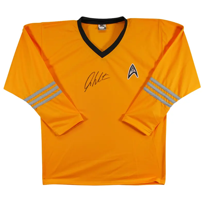 William Shatner Star Trek Authentic Signed Uniform Shirt JSA #AU66668